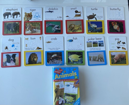 Animal jigsaw flash cards - animal,
