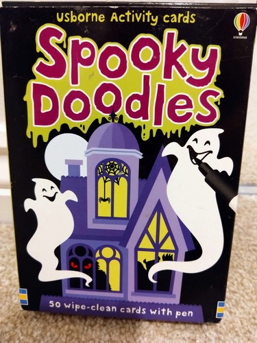 Unbourne spooky doodles cards - spooky,