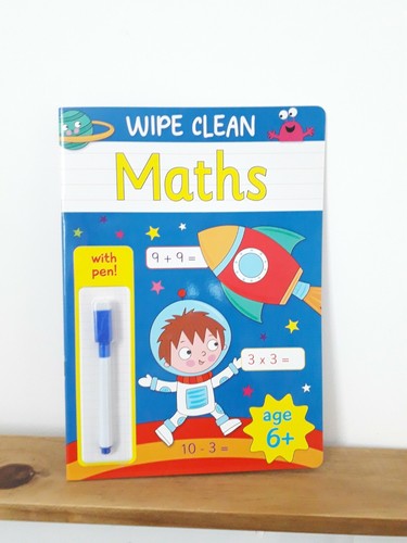 Wipe clean learning - book, with