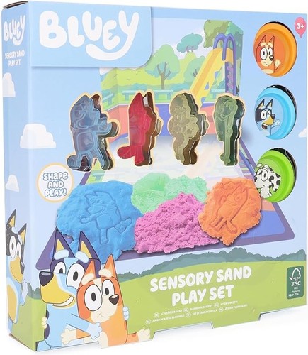 Bluey sensory sand play set - bluey,