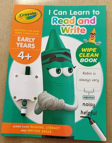 Crayola can learn read - i, &