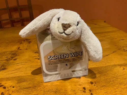 Screen wipe rabbit toy - screen,