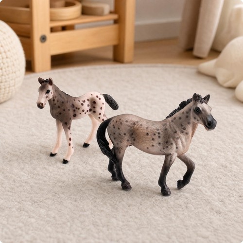 Pieces detailed pvc horse - pvc,