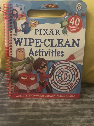 Pixar wipe clean activities - -, activities.