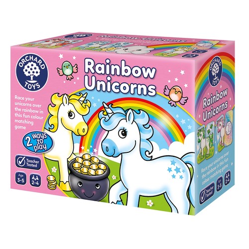 Orchard toys rainbow unicorns - orchard,