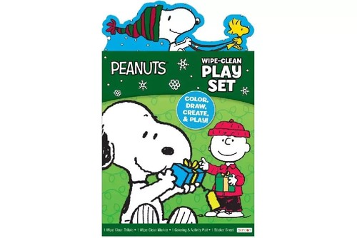 Peanuts wipe clean play - clean,