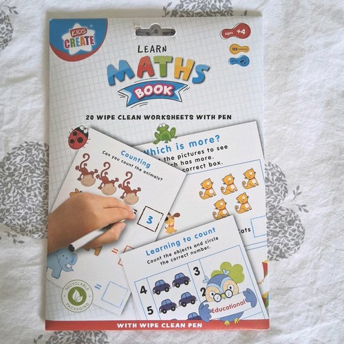 Kids create maths wipe - kids,