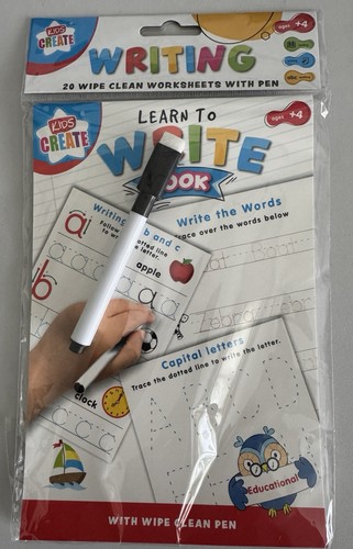 Learn write 20 wipe - wipe, clean