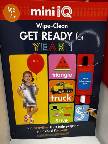 Wipe clean get ready for - ready, year