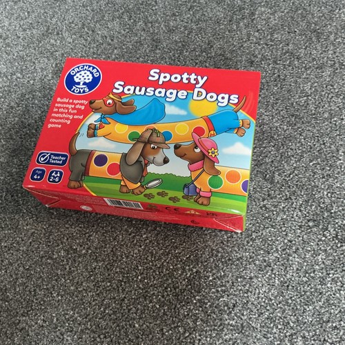 Orchard toys spotty sausage - toys,