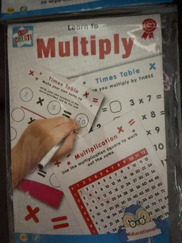 Maths wipe clean learn to - -,