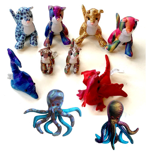 Glitter sand animals