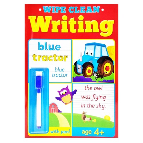 Wipe clean learning book - clean,